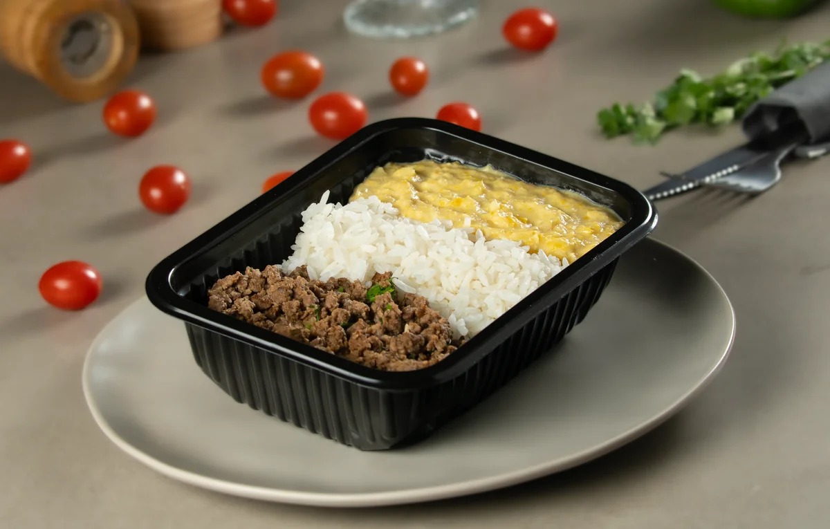 Carne Moída (creme de milho)